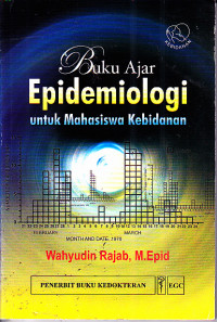 Image of Buku Ajar Epidemiologi untuk Mahasiswa Kebidanan