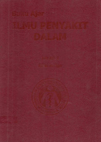 Image of Buku Ajar: Ilmu Penyakit Dalam Ed.3 Jil 1