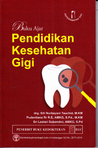 Image of Buku Ajar Pendidikan Kesehatan Gigi