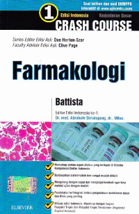 Image of Crash Course Farmakologi, Edisi Indonesia Pertama