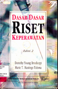 Dasar-Dasar Riset Keperawatan Ed.2