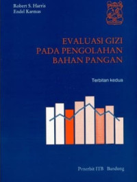 Image of Evaluasi Gizi pada Pengolahan Bahan Pangan