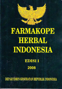 Farmakope Herbal Indonesia Ed.1