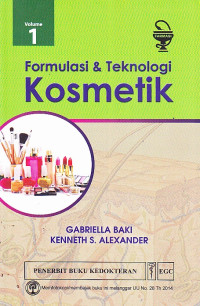 Image of Formulasi & Teknologi Kosmetik Vol.1