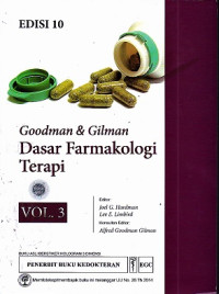 Image of Goodman & GIlman : Dasar Farmakologi Terapi Vol.3 Ed.10