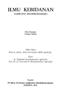 Image of Ilmu Kebidanan Ed.4 Cetakan 5