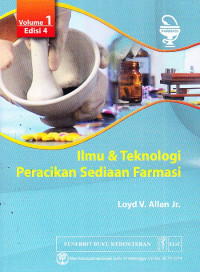 Image of Ilmu & Teknologi Peracikan Sediaan Farmasi Ed.4 Vol.1