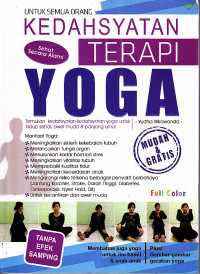 Kedahsyatan Terapi Yoga