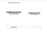 Image of Kewirausahaan Teori dan Praktik