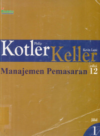 Image of Manajemen Pemasaran Ed.12 Jil.1