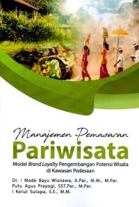 Image of Manajemen Pemasaran Pariwisata