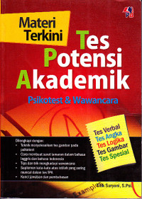 Image of Materi Terkini Tes Potensi Akademik :  Psikotest & Wawancarav