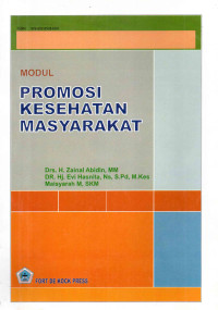 Modul Promosi Kesehatan Masyarakat