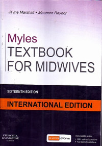 Image of Myles Textbook for Midwives, Sixteenth Edition