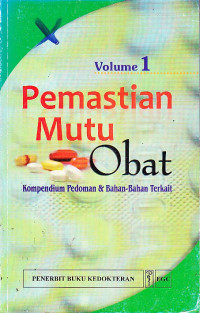 Pemastian Mutu Obat Vol.1