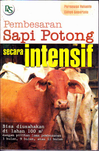 Image of Pembesaran Sapi Potong Secara Intensif