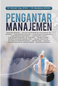 Image of Pengantar Manajemen
