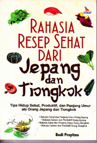 Image of Rahasia Resep Sehat Dari Jepang dan Tiongkok