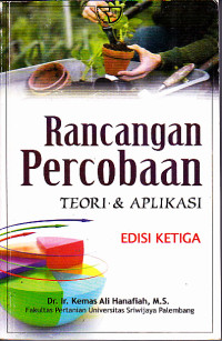 Rancangan Percobaan :  Teori & Aplikasi Ed.3