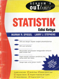 Image of Teori dan Soal-Soal Statistik Ed.3